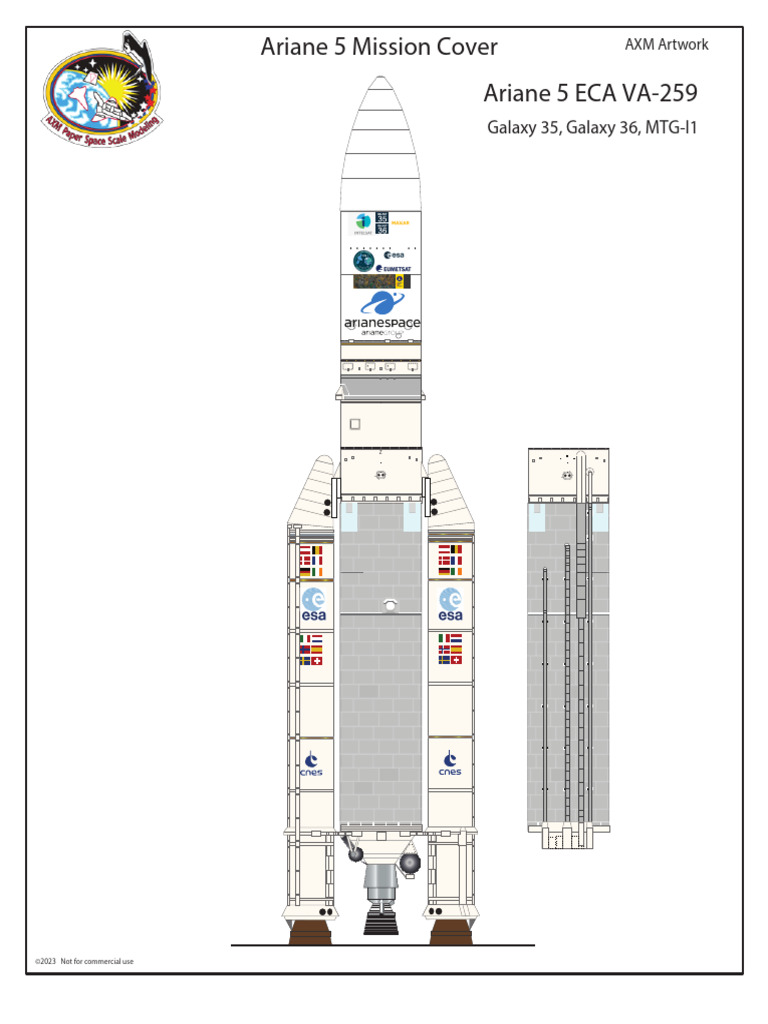 AXM Ariane5 ECA VA259 | PDF | Spaceflight | Space Agencies