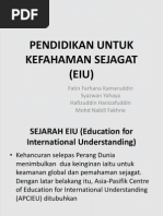 Pendidikan Untuk Kefahaman Sejagat (Eiu)