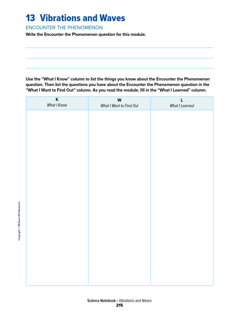 Vibrations and Waves Study Guide | PDF | Waves | Oscillation