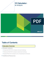 VMware ROI TCO Calculator Guide
