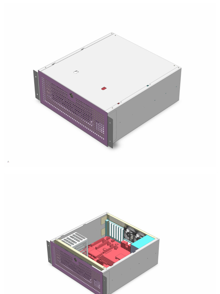 4u Rackmount Case Views 3d | PDF