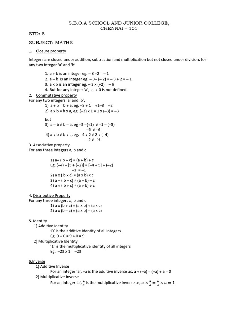 Worksheet Maths | PDF | Multiplication | Abstract Algebra