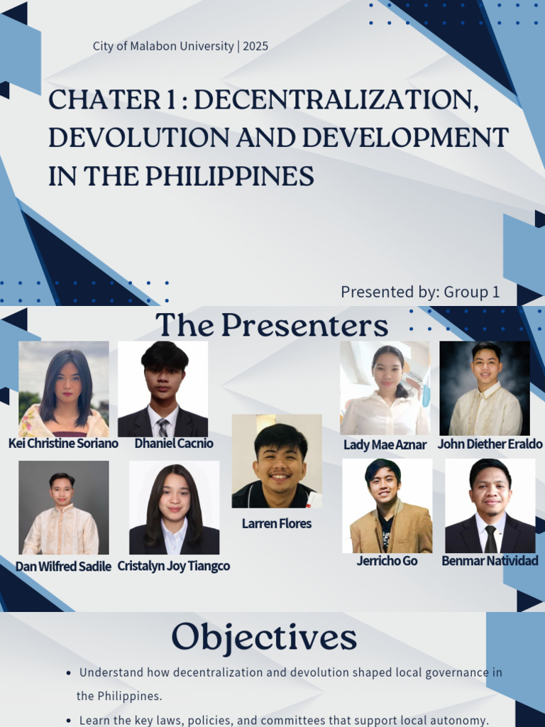 Decentralization and Local Governance in the Philippines | PDF ...