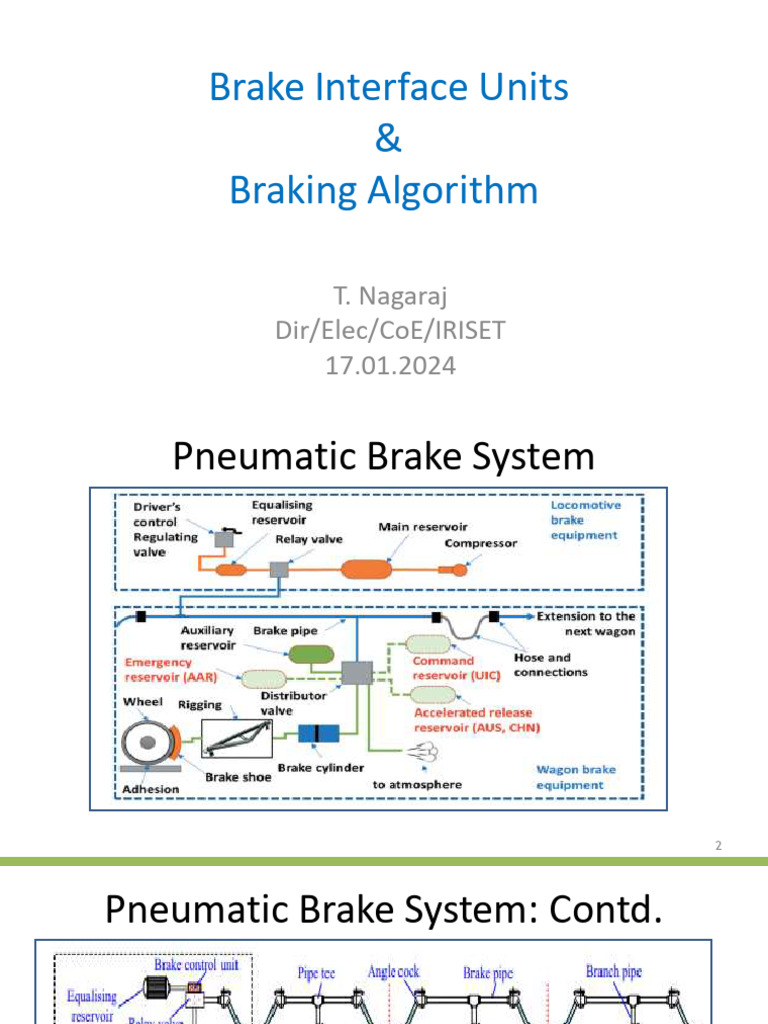 Brake Interface Unit Overview | PDF | Brake | Mechanical Engineering