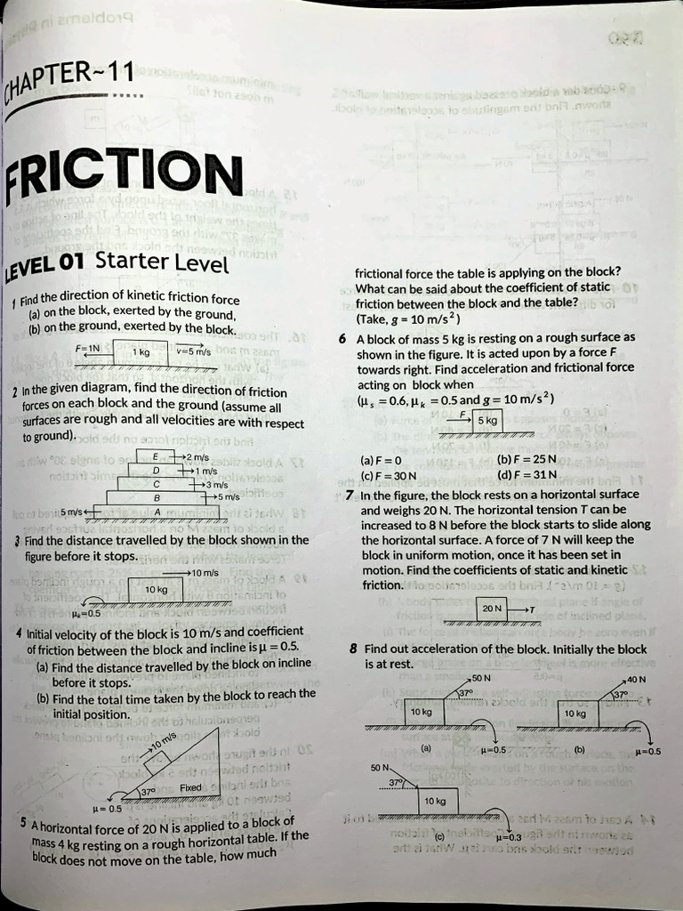 Friction | PDF