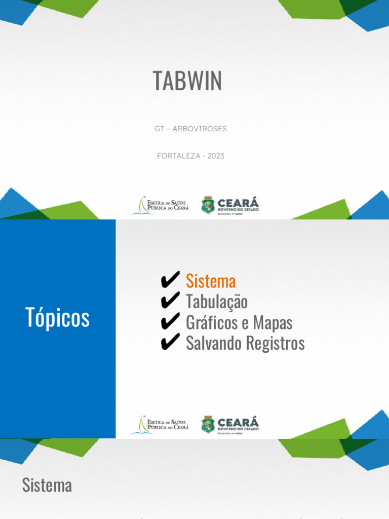 Manual do Tabwin para Arboviroses | PDF | Diretório (informática)