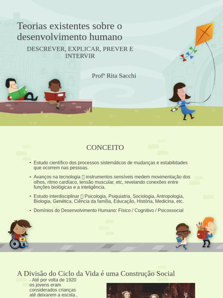Teorias do Desenvolvimento Humano | PDF | Psicologia | Aprendizado