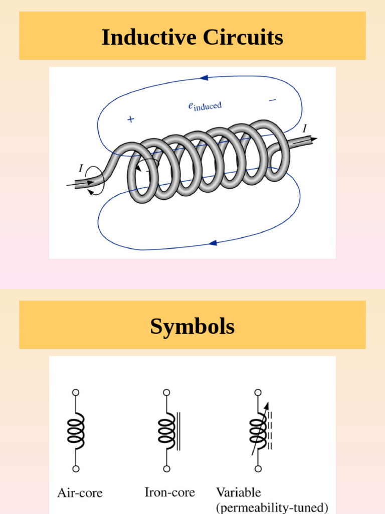 Chapter 5 Inductance Semester 2 2019 | PDF | Inductance | Inductor