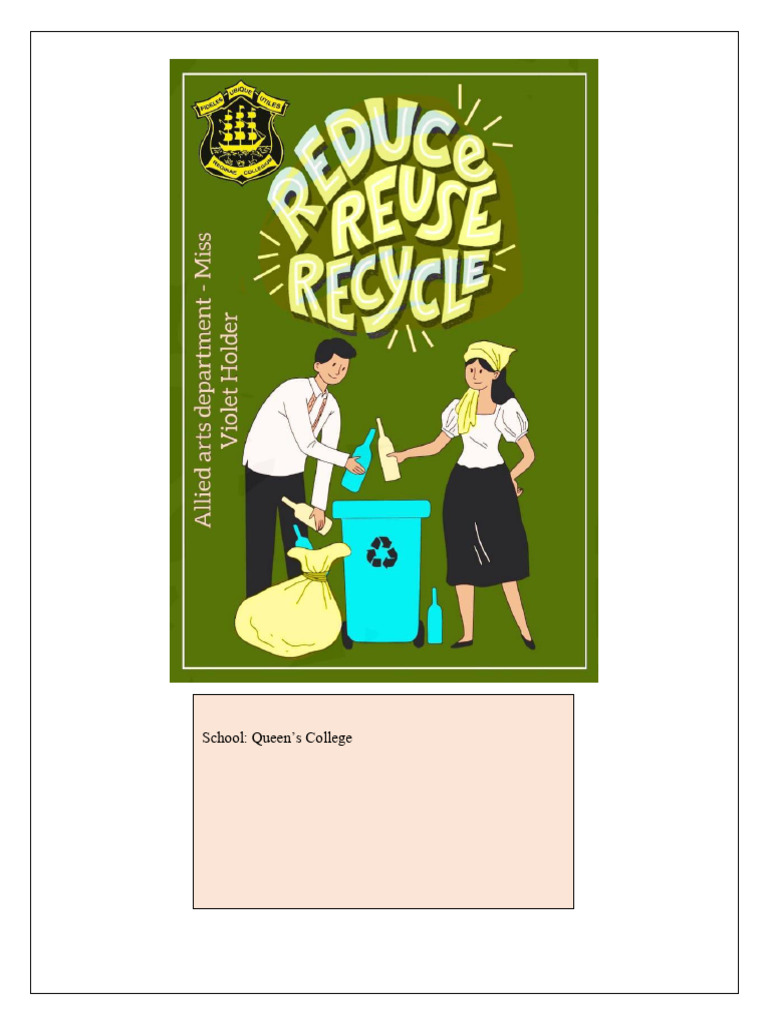 Re-Vamp: Creative Plastic Recycling Projects | PDF | Plastic | Recycling