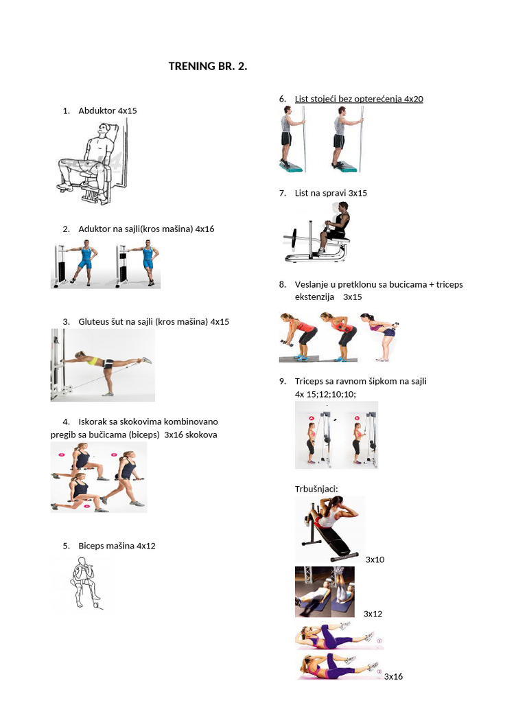 Trening Br.2 | PDF