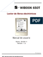 Manual Wibook-650T ES