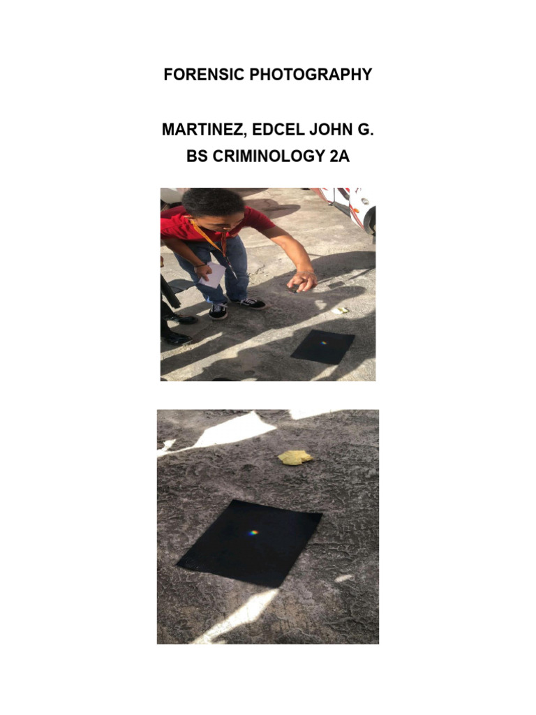 Forensic Photography | PDF