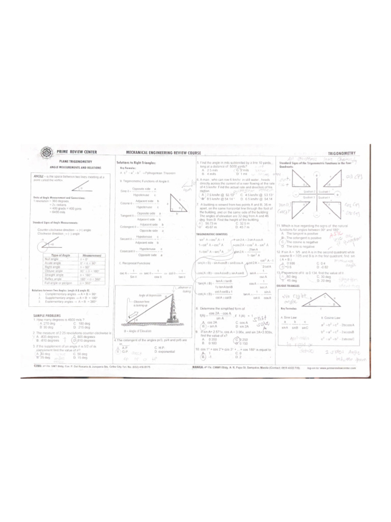 Trigonometry | PDF