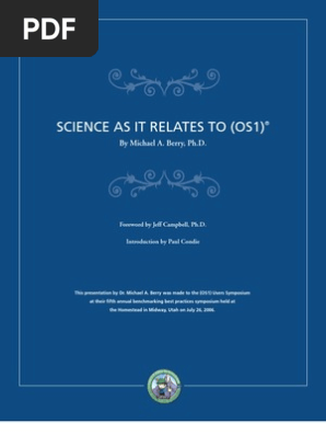 Science as it Relates to (OS1)