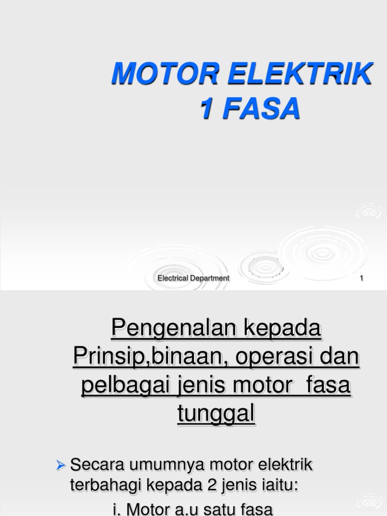 3 Phase Motor Pdf