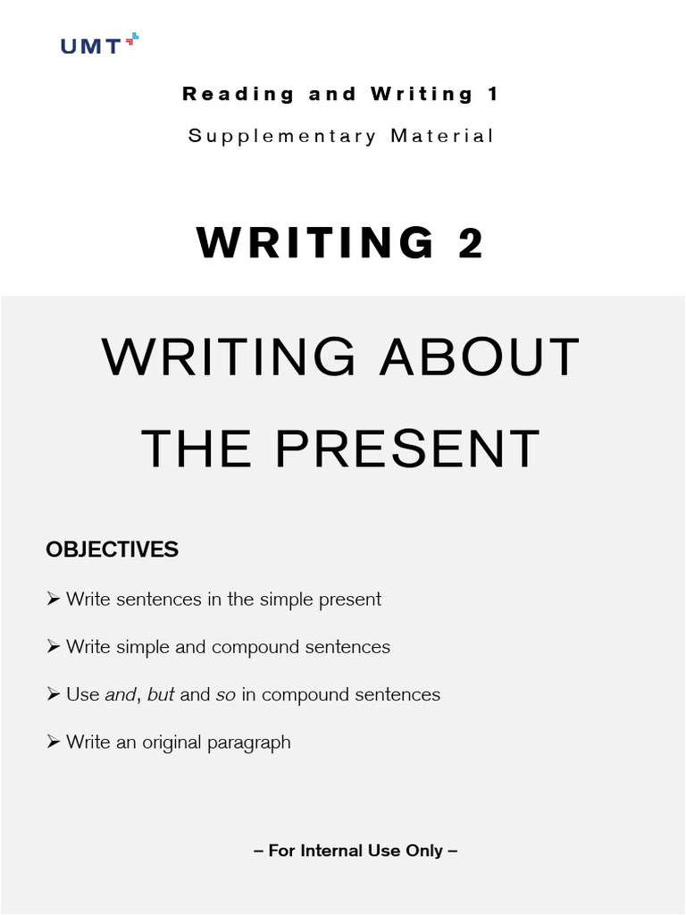 Writing - R&W1 - Unit 2 | PDF