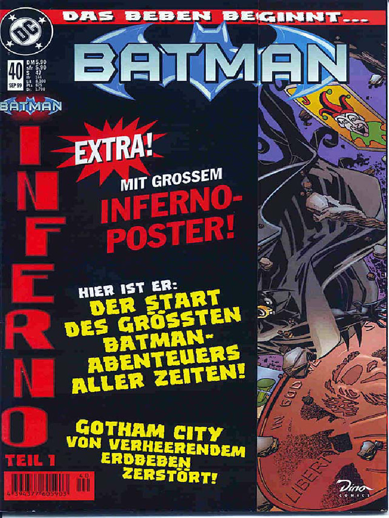 DC Comic Batman 40 - Batman Inferno Teil I | PDF