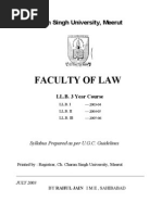 Download Ccs University Llb 3 Yrs Syllabus by Rahul Jain SN91972705 doc pdf