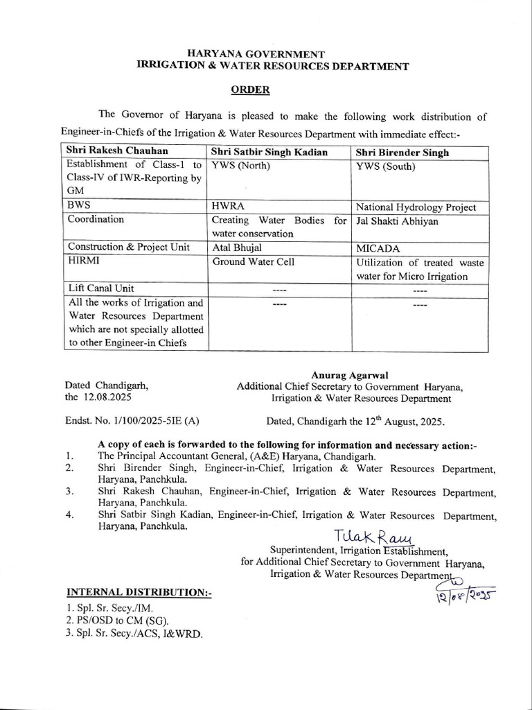 EIC Work Distribution | PDF