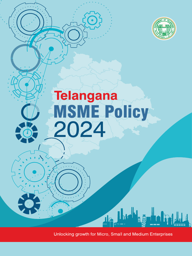 Telangana MSME Policy 2024 English | PDF