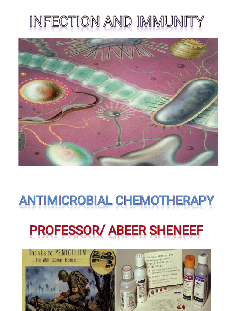 Antimicrobial Chemotherapy Overview | PDF | Antimicrobial Resistance ...