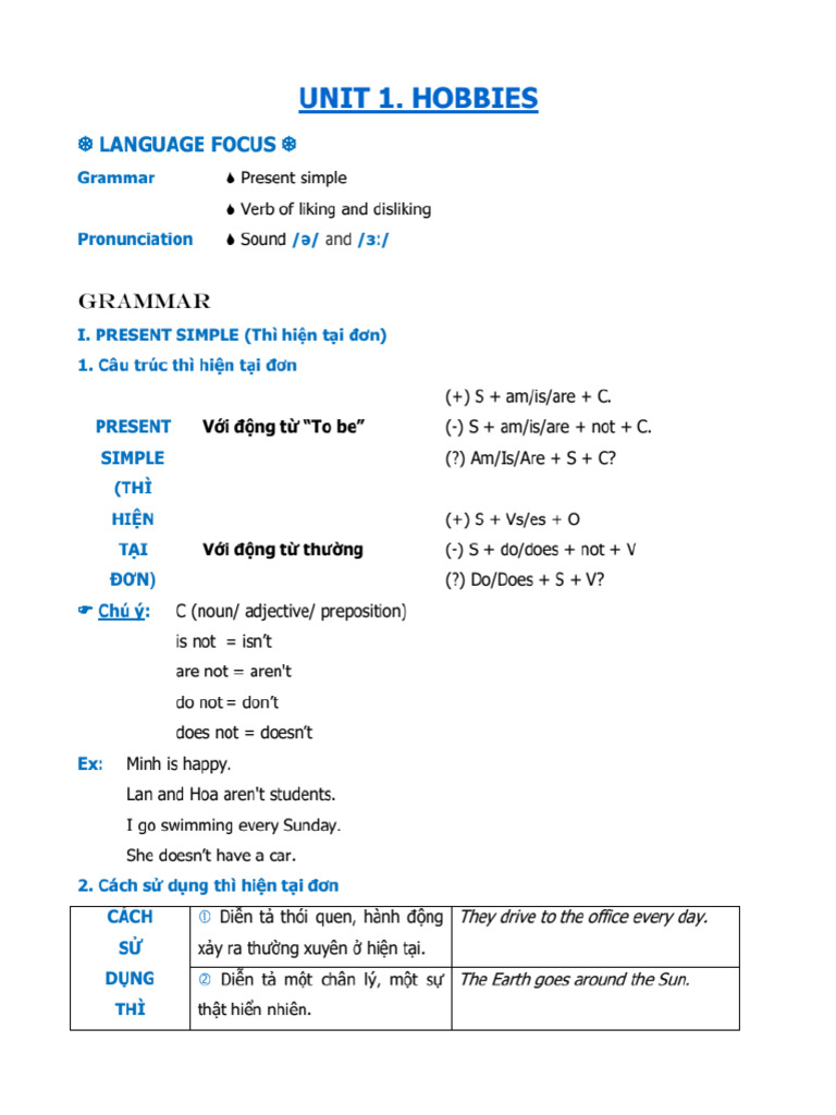 Unit 1 Unit 2 E7 | PDF