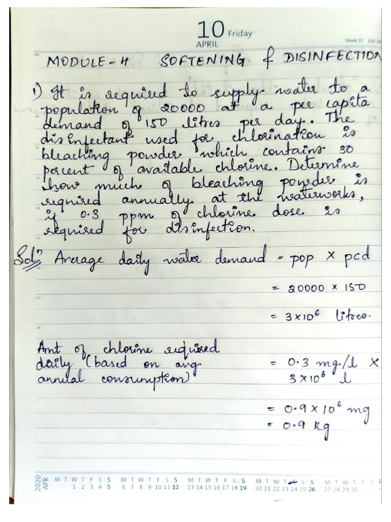 Mod4 Disinfection | PDF