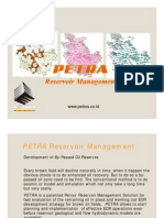 PETRA Reservoir Management