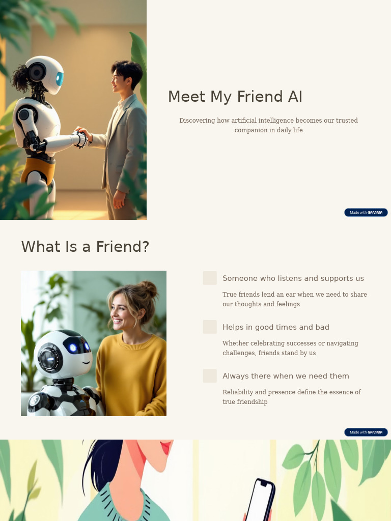 AI: Your Always-Available Friend | PDF | Interpersonal Relationships ...