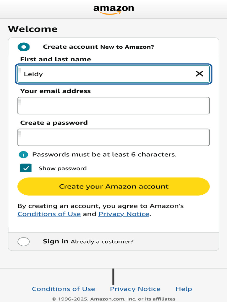 Amazon Sign in | PDF