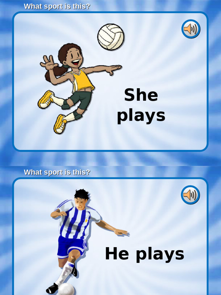 Identifying Sports Through Play | PDF