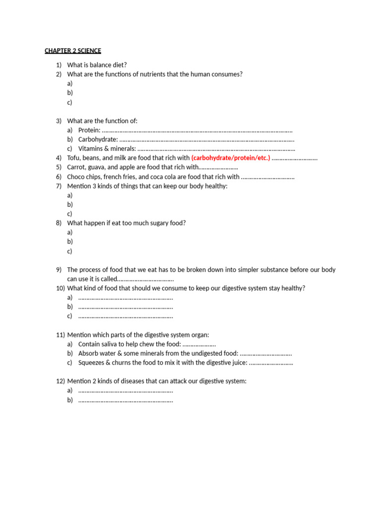 Chapter 2 Science | PDF