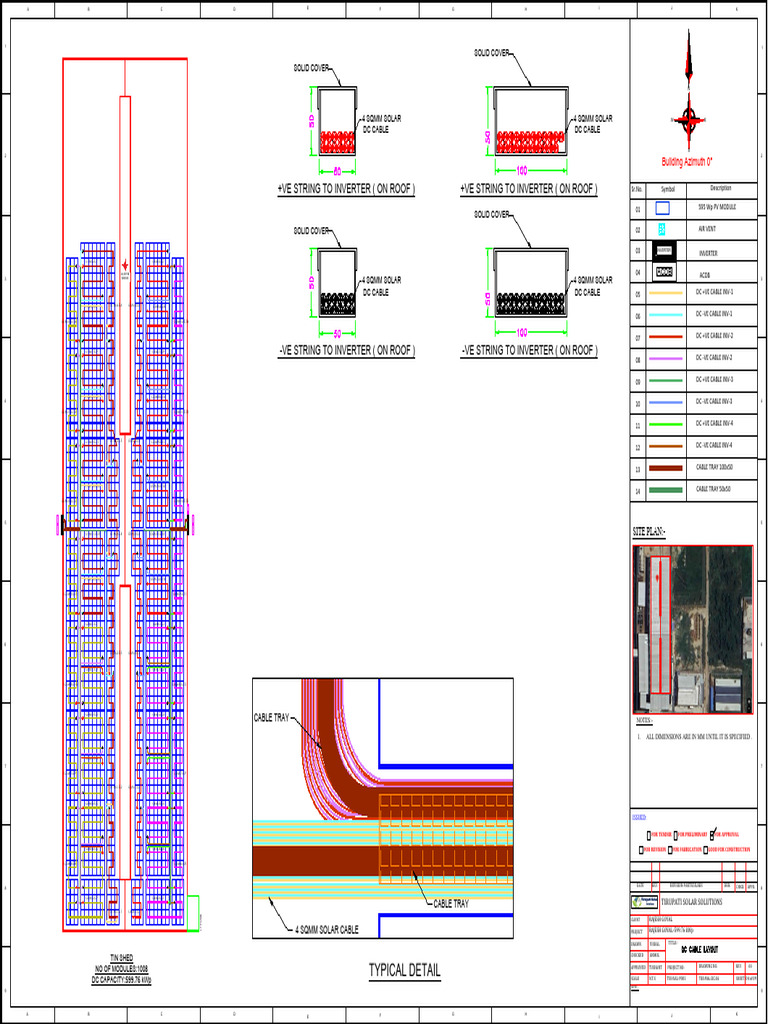 Solar Installation Plan: 599.76 kWp | PDF | Electricity | Electronics