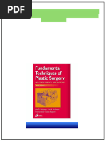 Fundamental Techniques of Plastic Surgery | PDF
