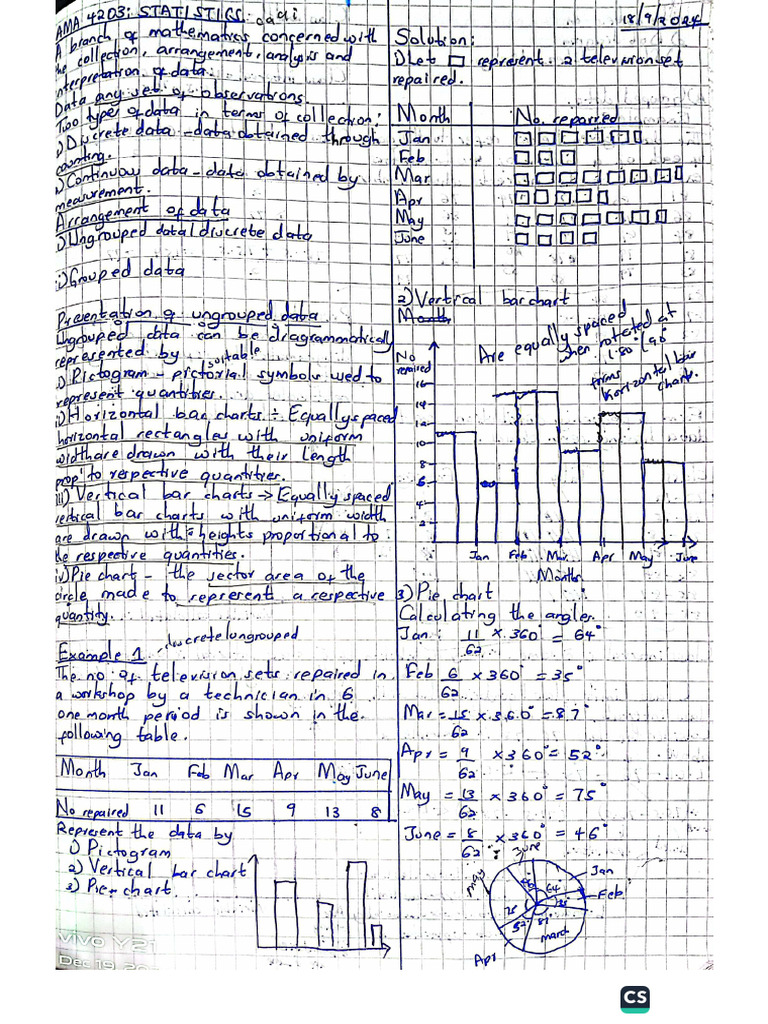 Statistics Notes | PDF
