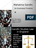 Gandhi Illustrated Timeline