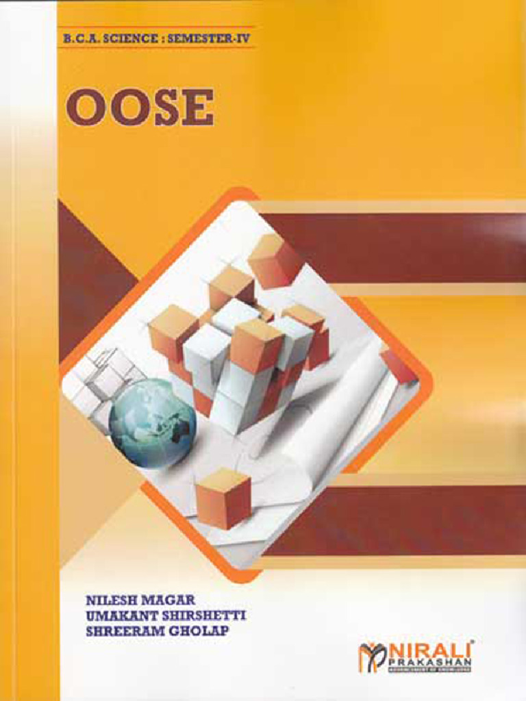 Object-Oriented Software Engineering Guide | PDF | Class (Computer ...