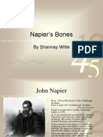 Napier's Bones: A History of John Napier's Revolutionary Calculating Device