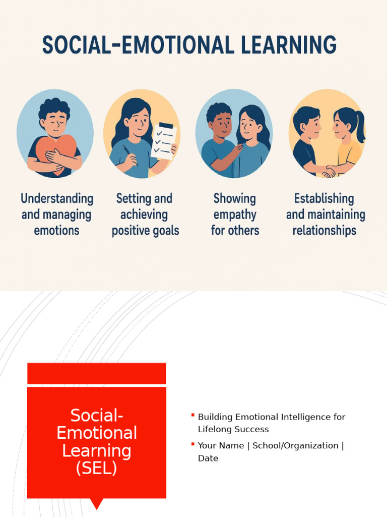 SEL: Building Emotional Intelligence | PDF | Learning | Cognitive Science
