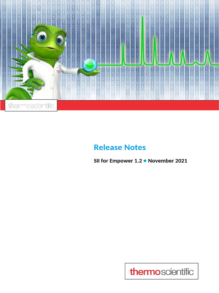 SII for Empower 1.2 Release Overview | PDF | Microsoft Windows | Windows 10