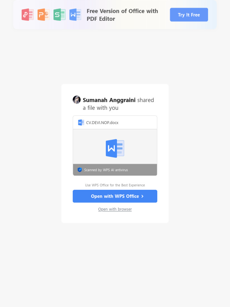 Shared CV Document Access | PDF
