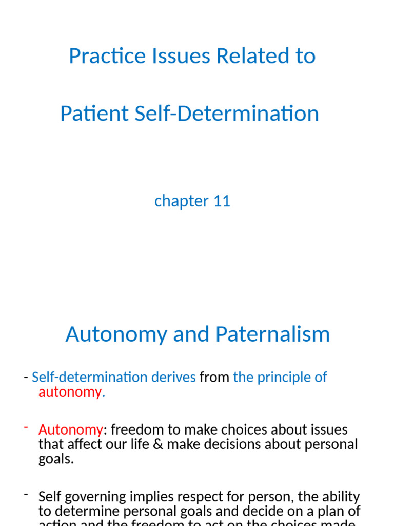 Patient Autonomy and Informed Consent | PDF | Informed Consent | Autonomy