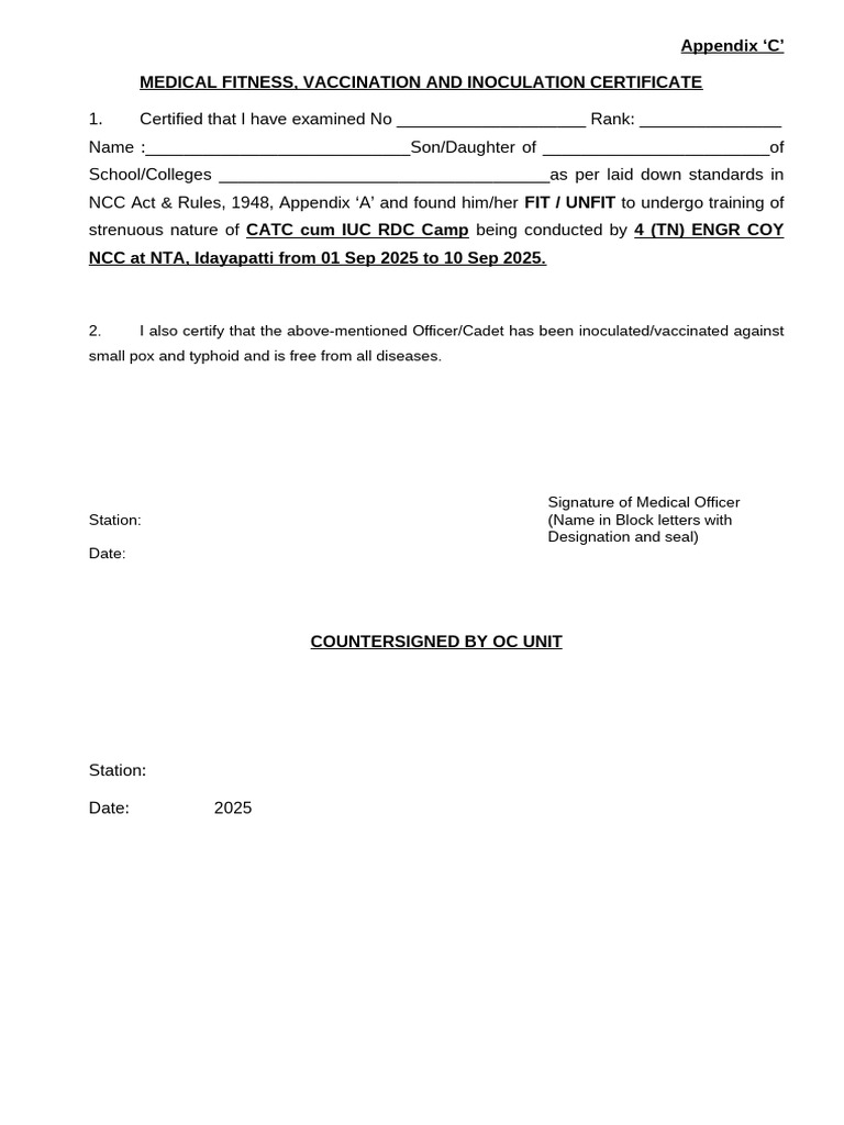 Iuc RDC 2025 Documents | PDF