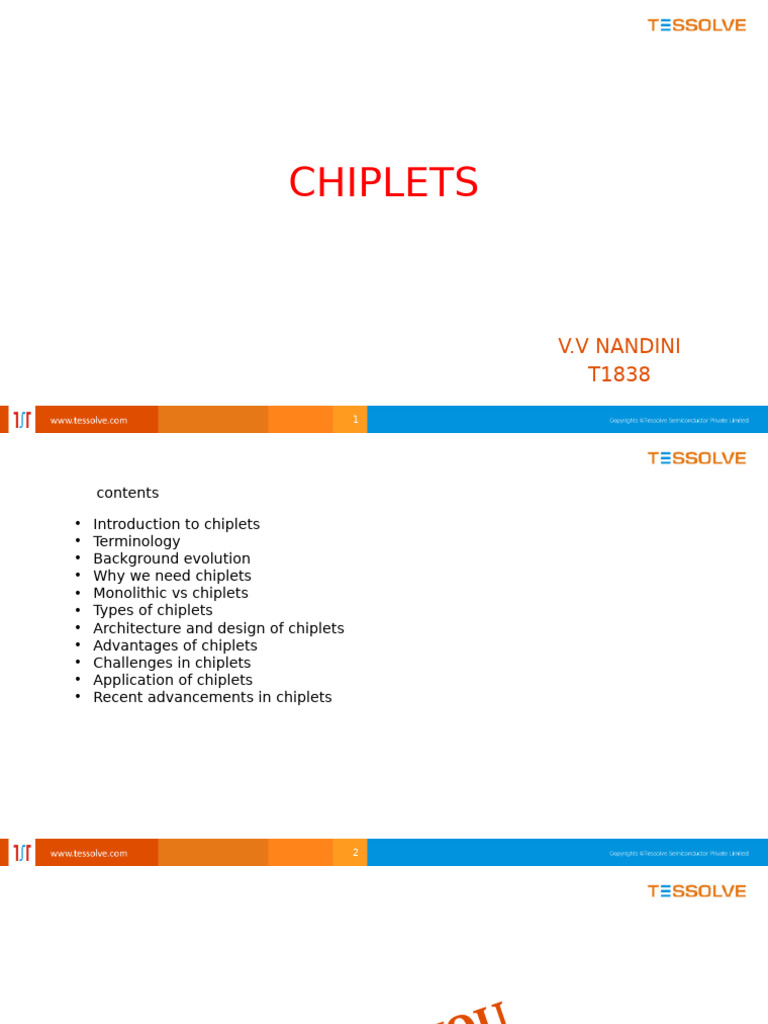 Understanding Chiplets: Types & Benefits | PDF