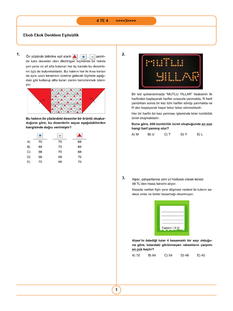 4 Te 4 - 3 | PDF