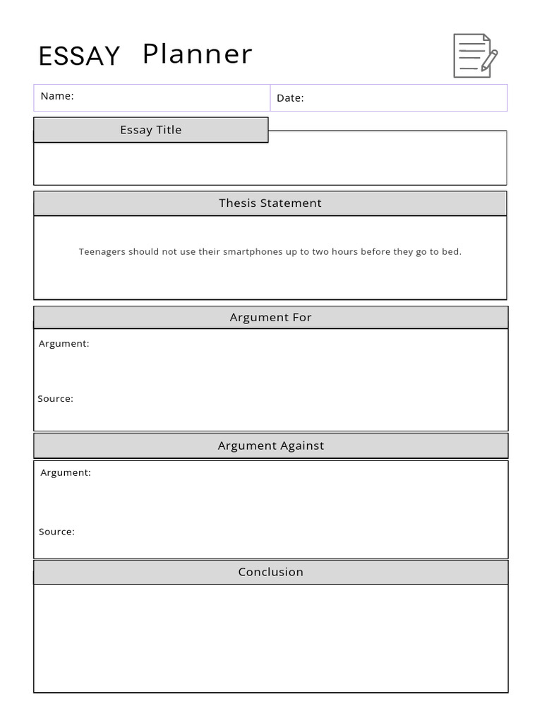 For and Against Essay | PDF