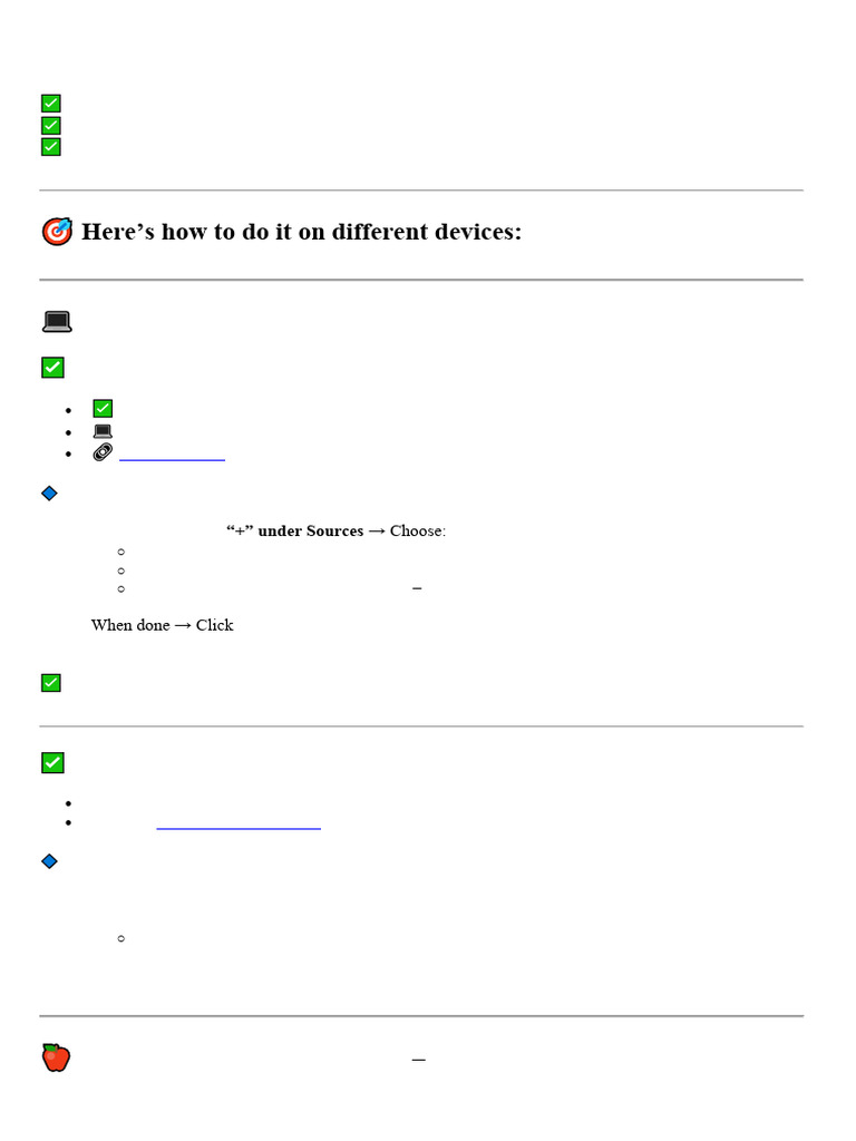 Screen Recording Guide for Teachers | PDF | Android (Operating System ...