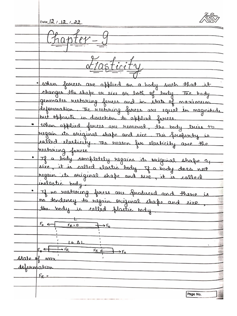 Handwriting Note Scans | PDF
