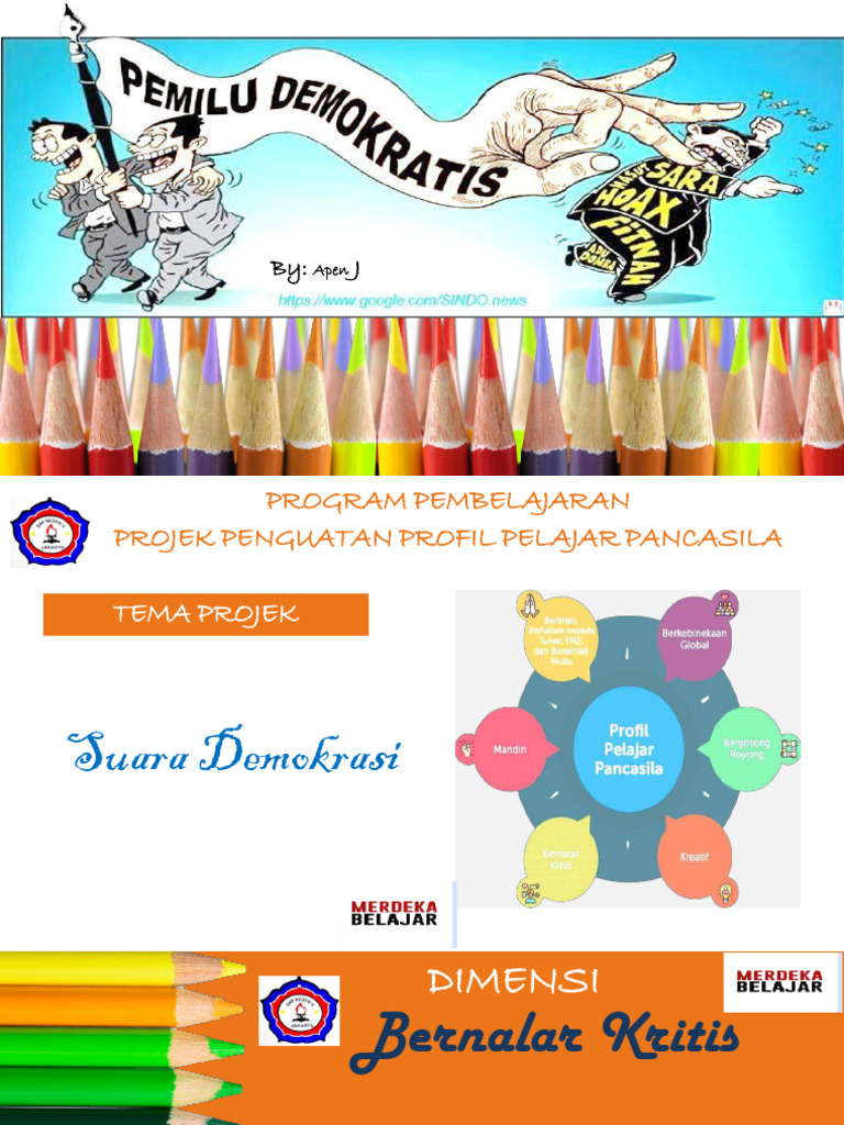 Suara Demokrasi: Penguatan Bernalar Kritis | PDF