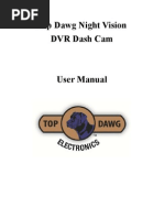 TD Dash Cam Instruction Manual